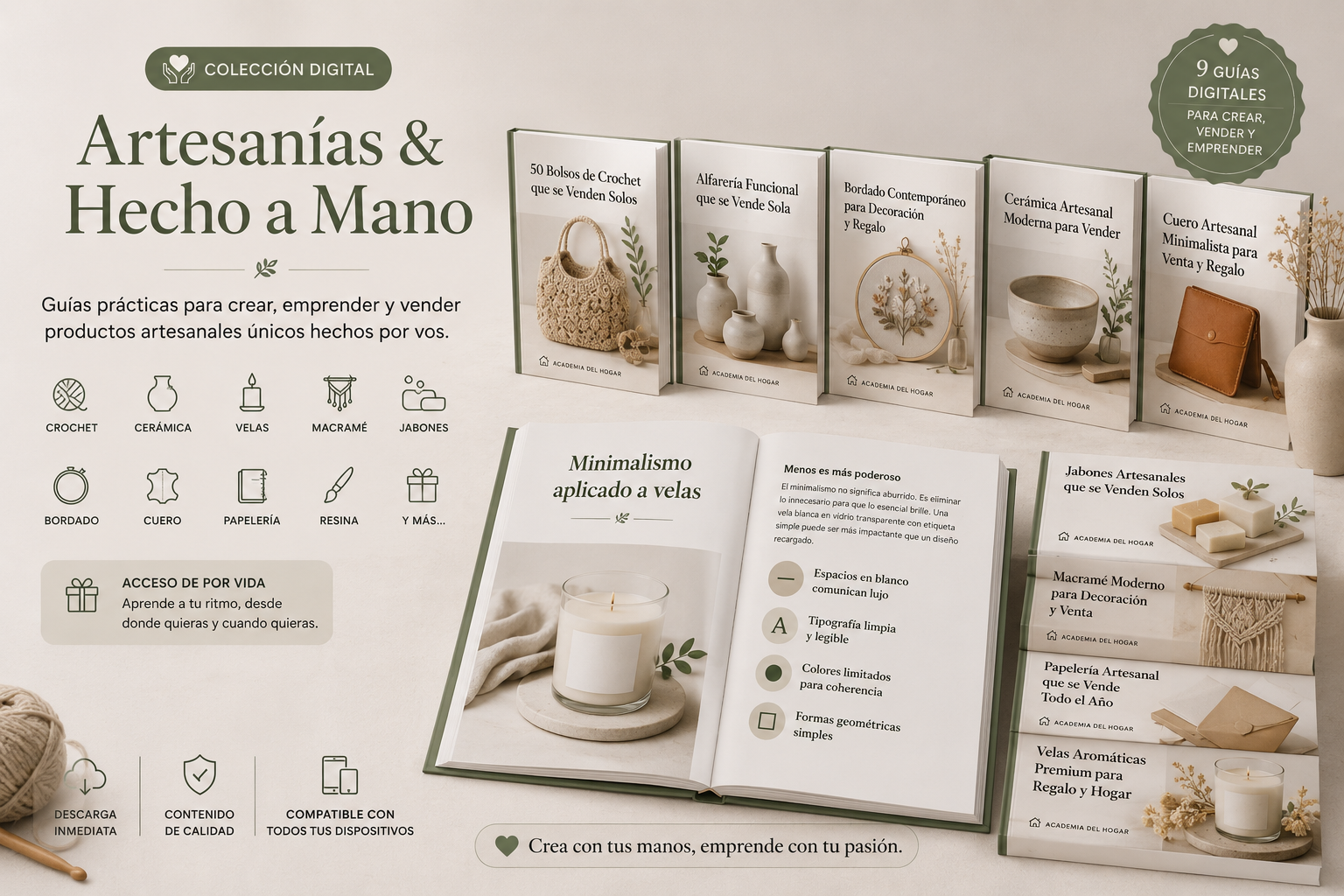 Colección Artesanías & Hecho a Mano